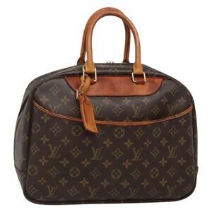 LOUIS VUITTON Monogram Deauville Hand Bag M47270